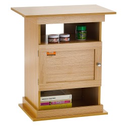 Akvaarioteline MDF 20 gallonan akvaariolle 76 kg kantavuus kaappi ja 2 hyllyä