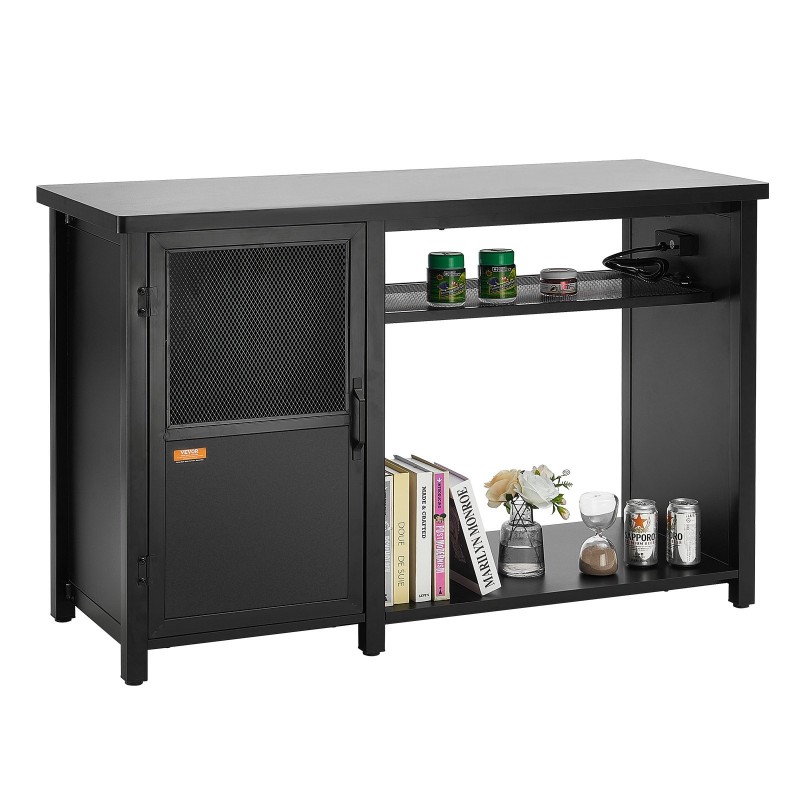 Akvaarionjalusta MDF-levy ja teräsrunko 75 gallonan akvaariolle 284 kg kantavuus