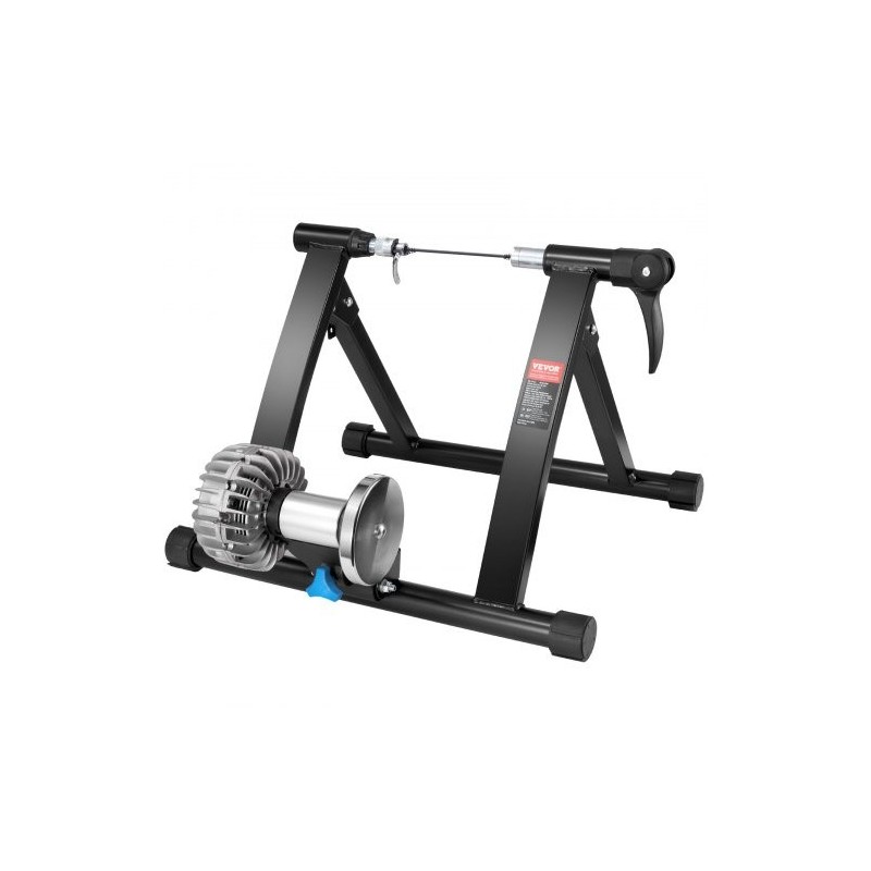 Harjoitusteline taittuva hiiliteräsrunko nestetoimisella vastuksella 26–29-tuumaisille pyörille pikavapautusvivulla