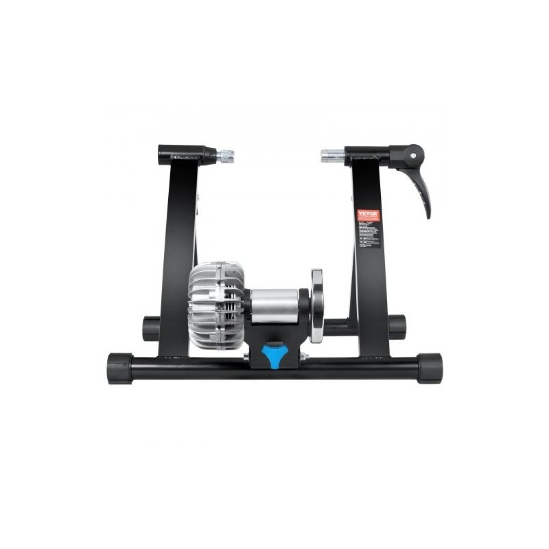 Harjoitusteline taittuva hiiliteräsrunko nestetoimisella vastuksella 26–29-tuumaisille pyörille pikavapautusvivulla