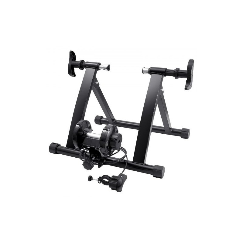 Pyörän harjoitusteline magneettinen hiiliteräs 26–29 tuuman renkaisiin 8 vastustasoa taittuva hiljainen