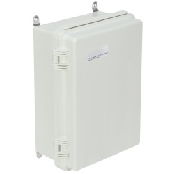 Sähköliitoskotelo muovinen 430 x 330 x 180 mm IP67 IK08 saranakansi