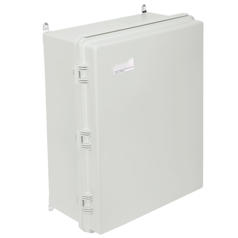 Sähkökotelo ABS 530x430x200 mm IP67 saranoitu kansi ruostumaton salpa