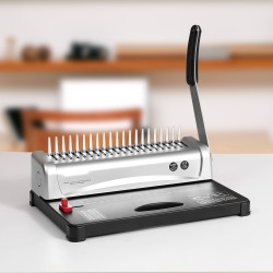 Kampasidontakone 21 reiän 450 arkkia 100 kpl 9,53 mm kampaselkiä A4 A5