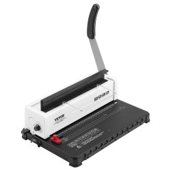 Manuaalinen kierre ja spiraalisidontakone 34 reiällä 120 arkkia A4 A5