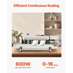 Nauhatiivistin hiiliteräsrungolla 6–12 mm tiivistys digitaalinen lämpötilansäätö ilmapuhallustoiminto