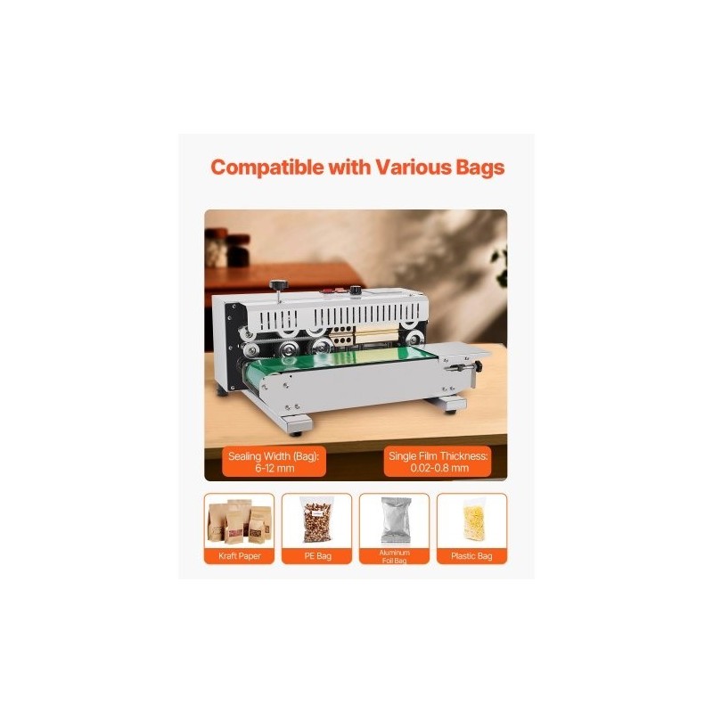 Nauhatiivistekone ruostumatonta terästä sauman leveys 6–12 mm kalvopaksuus 0,02–0,8 mm