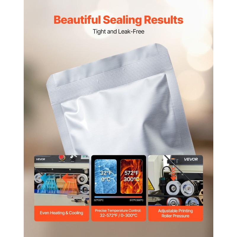 Jatkuvatoiminen vaakasuuntainen nauhasaumaaja 6–12 mm sauma 0,03–0,8 mm säädettävä lämpötila ja nopeus