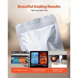 Pystysuuntainen jatkuvatoiminen pussinsulkukone muovipusseille 0,03–0,8 mm sauman leveys 6–12 mm