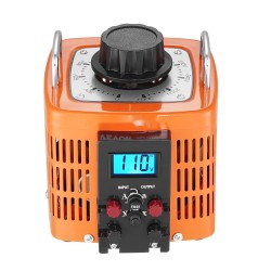 Säädettävä jännitemuuntaja 2000VA 230V tulo 0 300V lähtö nestekidenäyttö 4 lisäsulaketta