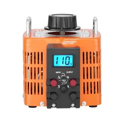 Säädettävä jännitemuuntaja 2000VA 230V tulo 0–300V lähtö nestekidenäyttö 4 lisäsulaketta