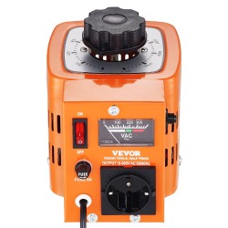 Portaattomasti säädettävä jännitemuuntaja 500VA 230V tulo 0 300V lähtö 1 7A kuparikela