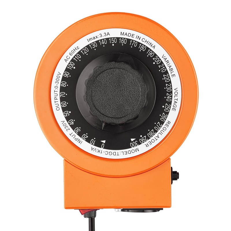 Säädettävä jännitemuunnin 1000VA 0–300V lähtöjännite tulojännite 230V 3,3A LCD-näyttö metallikotelo