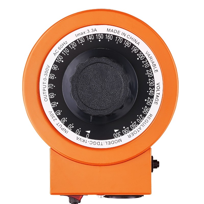 Säädettävä jännitemuuntaja 1000VA 230V sisään 0–300V lähtö metallikotelo 4 varasulaketta