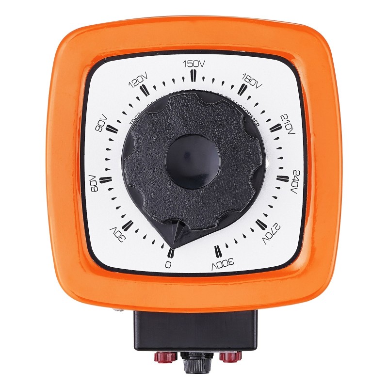 Jännitemuuntaja 500VA säädettävä 0–300V ulostulo 1,7A metallikotelo kuparikäämit CE-sertifioitu