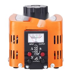 Jännitemuuntaja 500VA säädettävä 0–300V ulostulo 1,7A metallikotelo kuparikäämit CE-sertifioitu