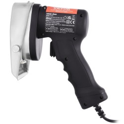 Sähkökäyttöinen kebabveitsi 80W 100 mm kaksi ruostumatonta terää säädettävä 0 8 mm