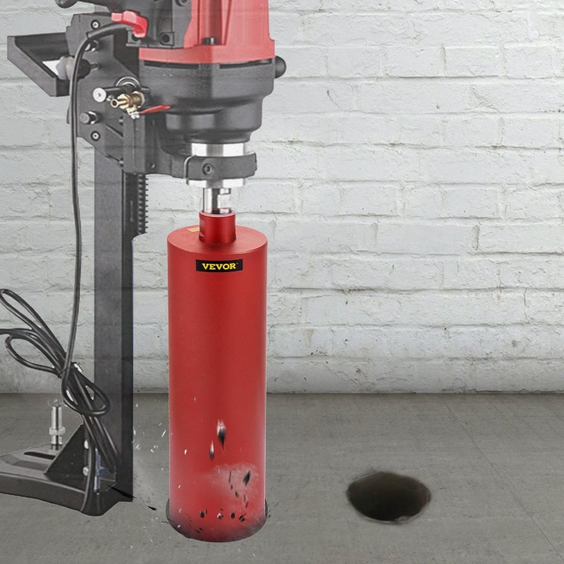 Timanttiputkiterä timantti-alumiiniseos 101 mm 355 mm hyötypituus 5/8-11-kierre betonille ja tiilelle