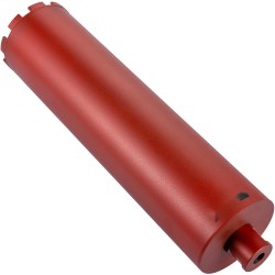 Timanttiputkiterä timantti-alumiiniseos 101 mm 355 mm hyötypituus 5/8-11-kierre betonille ja tiilelle