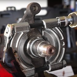 14-osainen laakerinulosvetosarja lämpökäsitelty 45-teräs 5t vetokyky jakajaleuat 5,1cm ja 7,6cm