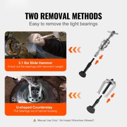 Laakerin irrotussarja karkaistu teräs sokkolaakereille 6–59 mm 10 holkkia 16 osaa