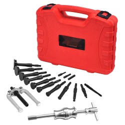 Laakerin irrotussarja karkaistu teräs sokkolaakereille 6–59 mm 10 holkkia 16 osaa