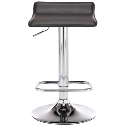 2 kpl säädettävät baarijakkarat tekonahkaistuimella ja jalkatuella