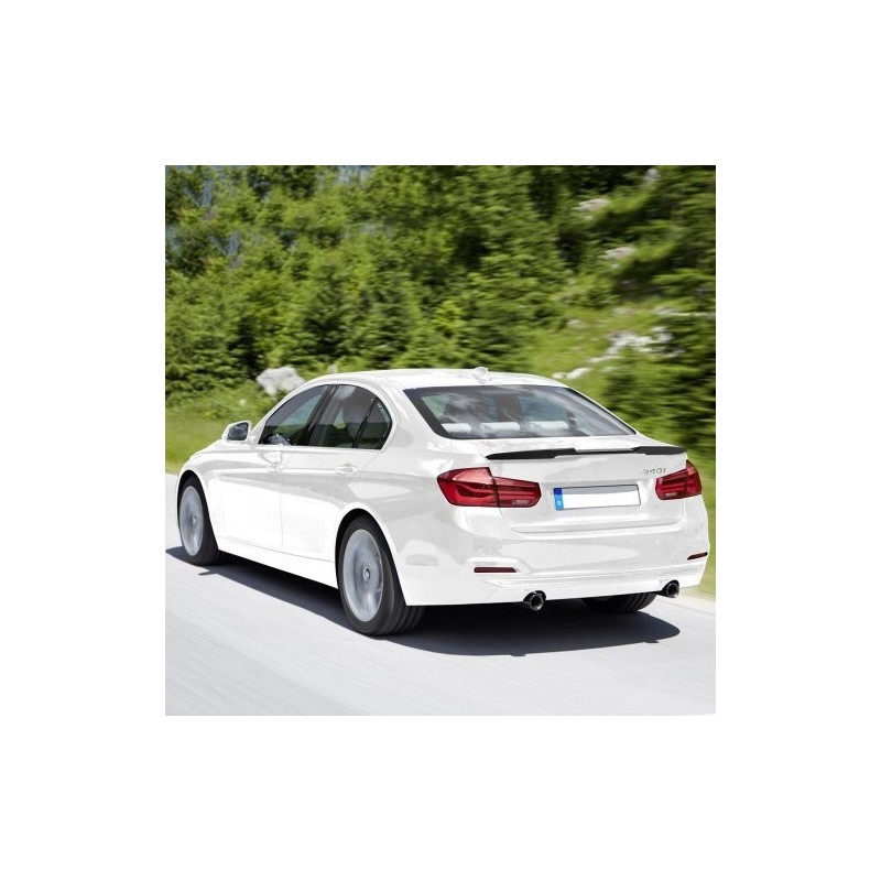 Takaspoileri ABS-muovi 1230 mm kiiltävä musta BMW F30 2012–2018