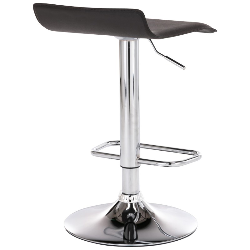 2 kpl säädettävät baarijakkarat tekonahkaistuimella ja jalkatuella