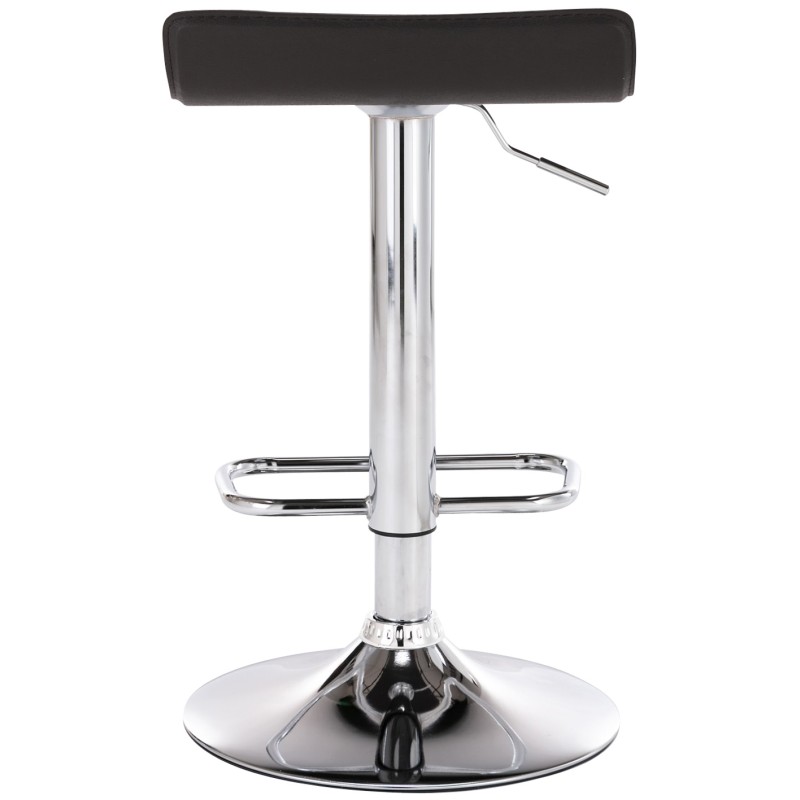 2 kpl säädettävät baarijakkarat tekonahkaistuimella ja jalkatuella