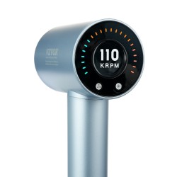 Hiustenkuivain polykarbonaattikotelo neljä lämpötilaa kolme nopeutta kaksisataa miljoonaa ionia sininen