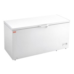 Arkkupakastin 488 l 4 irrotettavaa koria 7-portainen lämpötilansäätö LED-valaistus lukittava kansi