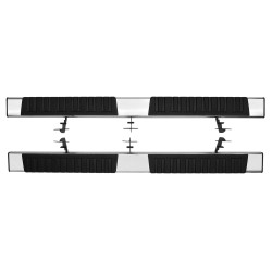 Sivuastinlaudat 201 ruostumatonta terästä 152 millimetriä leveät 2 kpl neljäovisiin autoihin