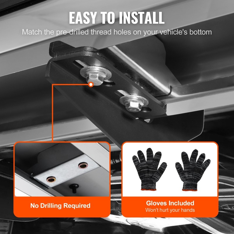 Sivuastinlaudat 201 ruostumatonta terästä 152 millimetriä leveät 2 kpl neljäovisiin autoihin