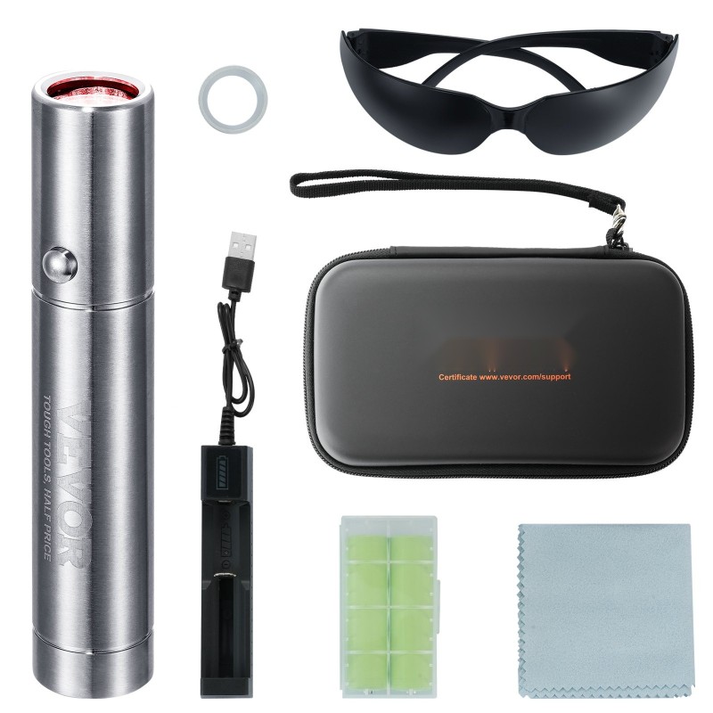 Käsikäyttöinen punavalolaite nivelille ja lihaksille 3 aallonpituutta 630 660 850