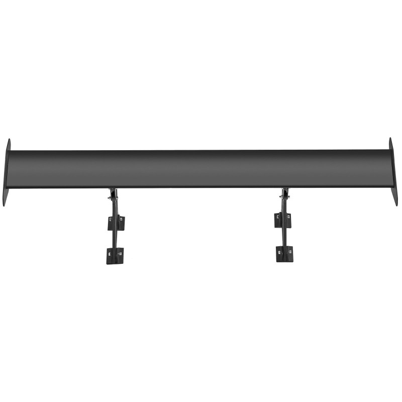 Takaspoileri GT-tyylinen yksitasoinen alumiiniseos 6063 110 cm mattamusta säädettävä