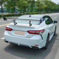 Takasiipi alumiiniseosta 135 cm mattamusta säädettävä kaksitasoinen sedan ja coupé