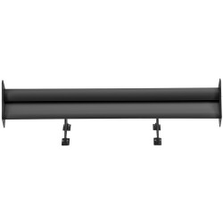 Takasiipi alumiiniseosta 135 cm mattamusta säädettävä kaksitasoinen sedan ja coupé