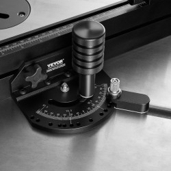 Jiiriura pöytäsahaan alumiiniseos 19x9,5mm ura 48–89cm ohjain 15 pysäytyspistettä