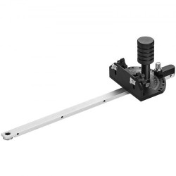 Pöytäsahan jiiri ohjain alumiiniseos 19 x 9 5 mm vakiouriin 15 kulmapysäytystä