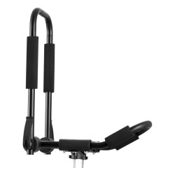 Kajakkiteline J muotoinen seosteräs neljä telinettä kahdelle kajakille taittuva