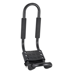 Kajakkiteline J mallinen seosteräsrunko neljä kappaletta kahdelle kajakille auton kattokaiteisiin