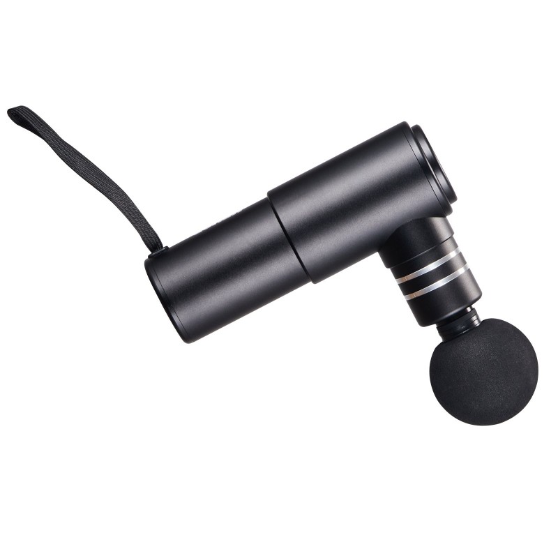 Käsikäyttöinen hierontavasara alumiiniseos 12V 2500mAh akulla 4 nopeustasoa 4 hierontapäätä syväkudoshierontaan