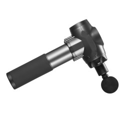 Käsikäyttöinen lihashuoltovasara ABS muovi 24V 2500mAh akku 9 nopeustasoa 6 hierontapäätä