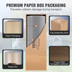 Hitsattu kuumasinkitty teräsverkkorulla 610 mm 30,48 m 12,7 mm silmäkoko puutarhaan