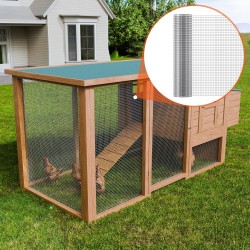 Kuumasinkitty hitsattu teräsverkkorulla 610 mm 7,62 m 12,7 mm silmäkoko