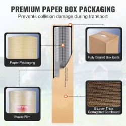 Kuumasinkitty hitsattu teräsverkko rulla 1220 mm 30,48 m silmäkoko 6,35 mm