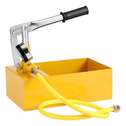 Hydraulinen manuaalinen painekoepumppu 25 bar 5 L säiliö 1 m letku