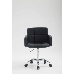 Los Angeles tyylikäs keinonahkainen työtuoli pyörillä ja korkeussäädöllä