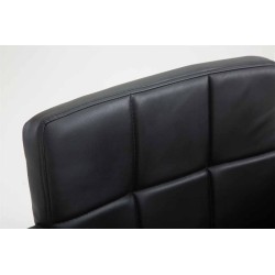 Los Angeles tyylikäs keinonahkainen työtuoli pyörillä ja korkeussäädöllä